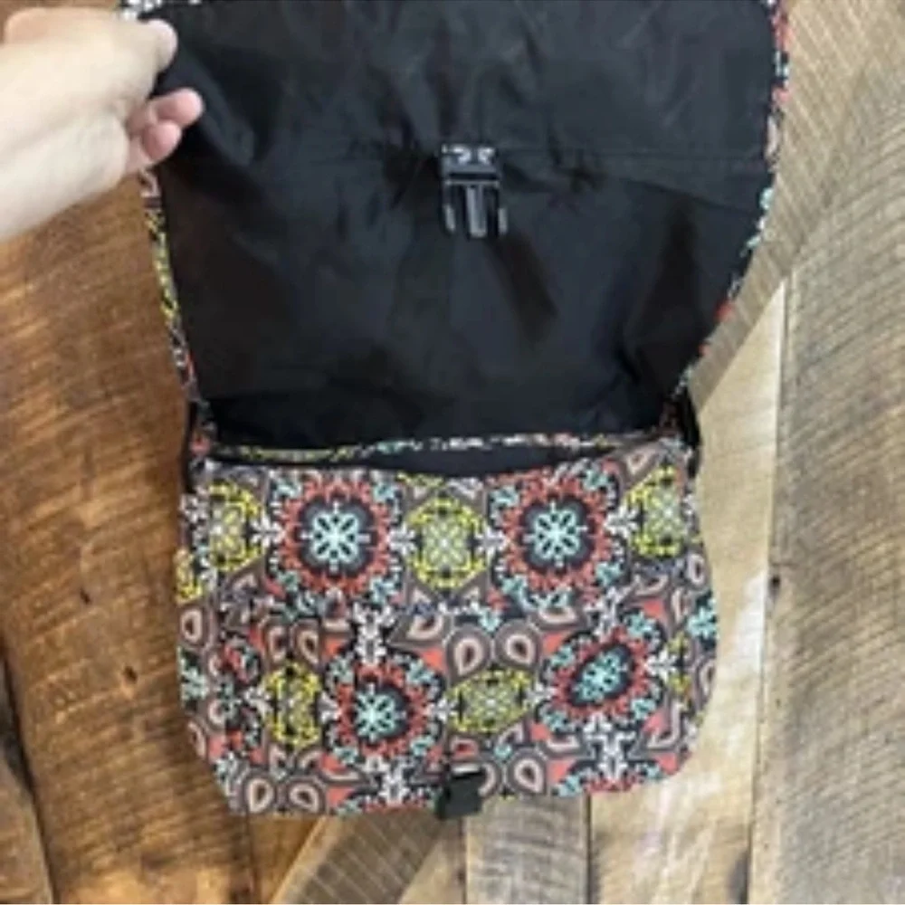 Vera Bradley Sierra Large Backpack Laptop Bag EUC